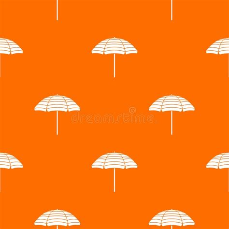 Beach Umbrella Pattern Seamless Stock Vector Illustration Of Shade