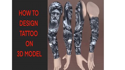 Procreate D Model Part How To Design A Tattoo On Procreate