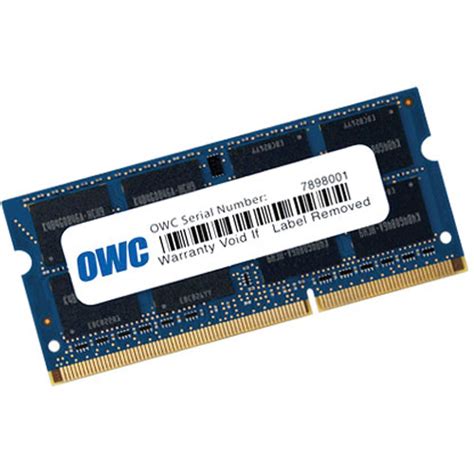 OWC 8GB DDR3 1333 MHz SO DIMM Memory Module OWC1333DDR3S8GB B H