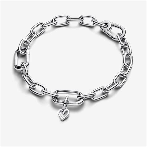 Pandora Me Freehand Heart Mini Dangle Charm Sterling Silver Pandora Au