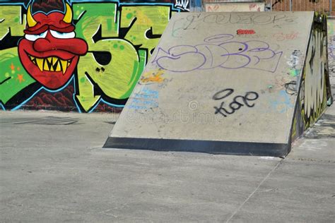 Skate park stock image. Image of graffiti, park, urban - 35756281