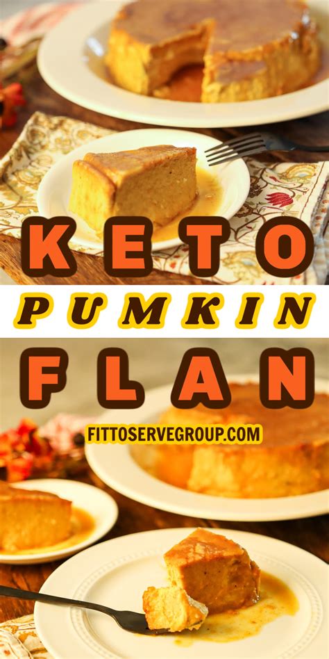 Keto Pumpkin Flan Fittoserve Group