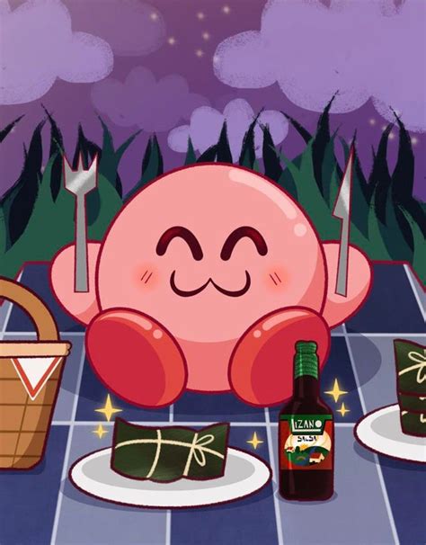 kirby comiendo tamales con salsa lizano : r/Ticos