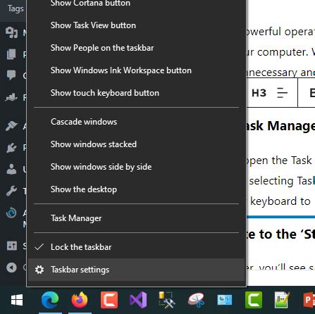 how to turn off start up apps on windows 10