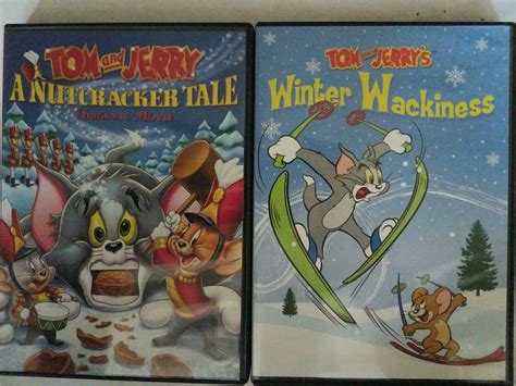 Two Tom And Jerry S Dvds Nutcracker Tale And Winter Wackiness Ebay