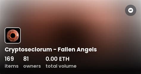 Cryptoseclorum Fallen Angels Collection Opensea