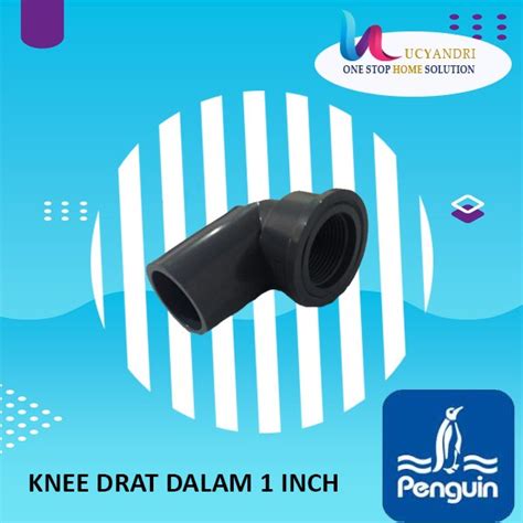 Jual Knee Drat Dalam Penguin Inch Keni Pipa Pvc Di Lapak Lucyandri