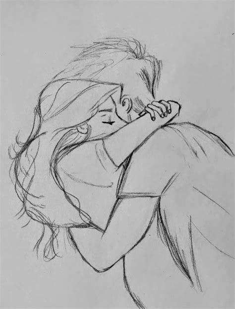 Discover 68 Couple Hug Pencil Sketch Super Hot Vn