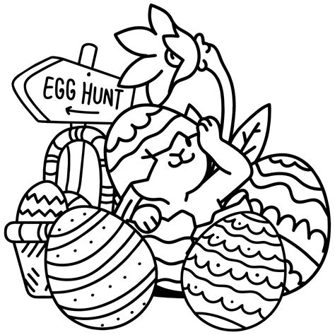 Easter Bunny Free - 10 Free PDF Printables | Printablee | Bunny
