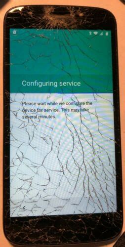 Broken Motorola Moto E5 Play Xt1921 Unknown Black Smartphone Repair