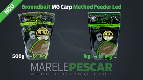 Groundbait Mg Carp Method Feeder Led Marelepescar