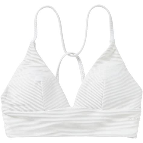 Mystic Womens Frenzy Bikini Top Off White Swimming Swimwear Wetsuit Outlet