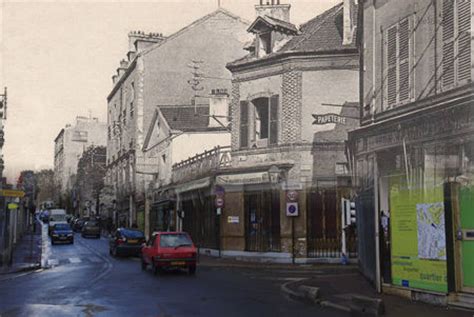 La rue du Général Leclerc à Ermont hier et aujourd hui série 2