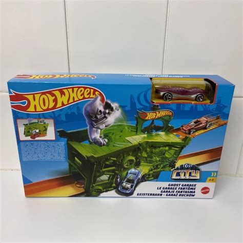 HOT WHEELS GHOST Garage City Set Gioco Pieghevole Nuovo Bambini Mattel EUR PicClick IT