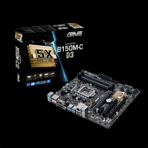 B150m C D3 Motherboards Asus Canada