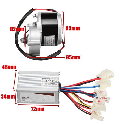 12v 250w Brush Dc Gear Motor Lingying My1016z Electric Bicycle Motor