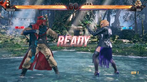 Tekken Aggressive Nina Vs Shaheen Full Gameplay Youtube