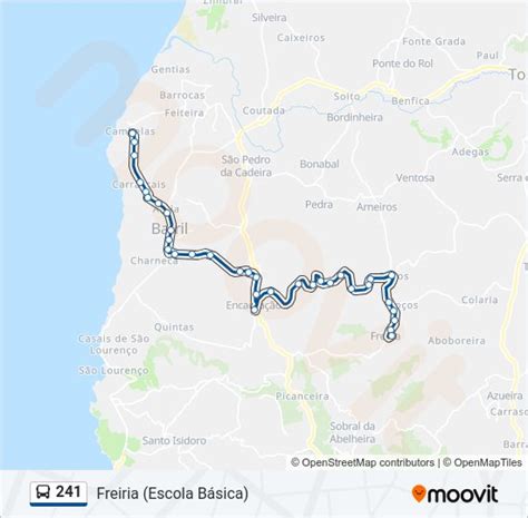 241 Route Schedules Stops And Maps Freiria Escola Básica Updated