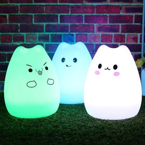 Kawaii Room Kawaii Cat Night Light Lamp Night Lamps Night Lamp For