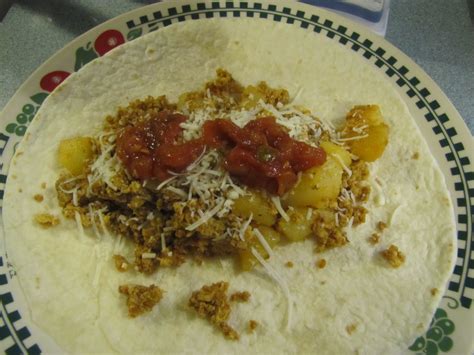 Alil Country Sugar Accessories Chorizo Egg Potato Burrito