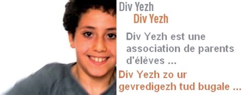 Div Yezh Redon Association de parents délèves pour lenseignement du