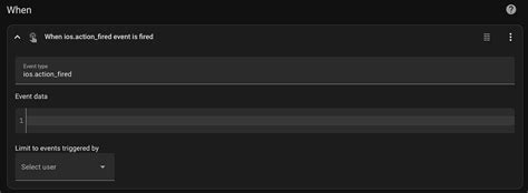 How To Trigger On Ios Action Fired Using The New Automation Interface Home Assistant