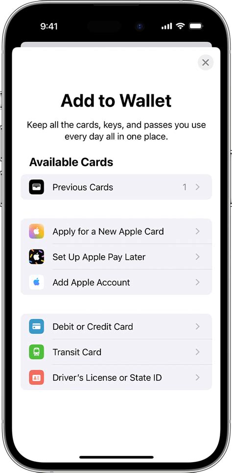 Adding a new card to Apple Pay - Apple Community