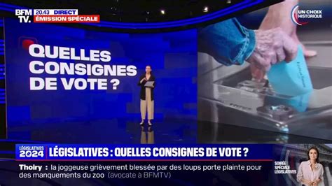 Législatives voici les différentes consignes de vote déjà données pour