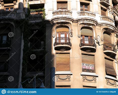 Arquitectura Del Rea Residental En Bucarest Foto De Archivo Imagen