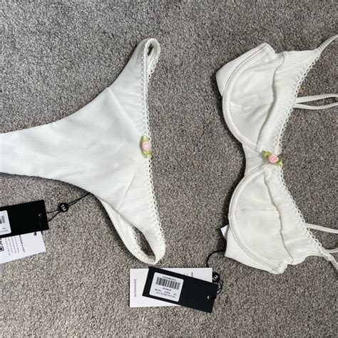 Tiger Mist Swim Tiger Mist Milana White Bikini Set Poshmark