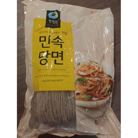 Essential Chung Jung One Bok Korean Japchae Glass Noodles 1kg