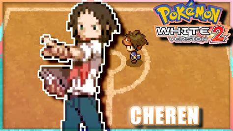 Pokemon Black White 2 Gym Leader Cheren Battle YouTube