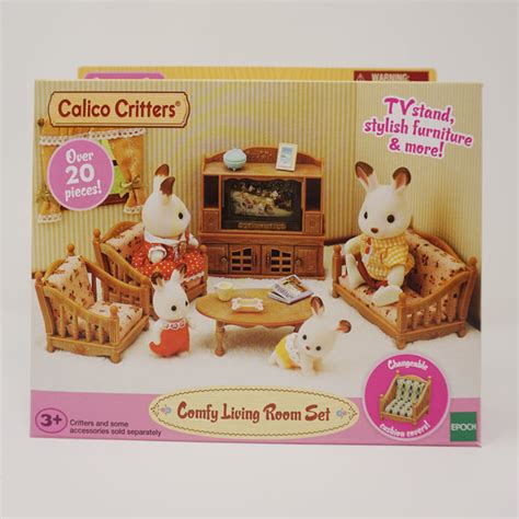 Comfy Living Room Set Calico Furniture - Calico Critters – Mary Bear