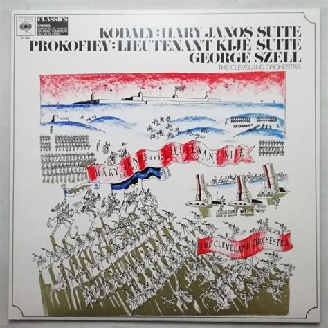 CBS LP 61193 Kodály Háry János Prokofiev Lieutenant Kijé Szell