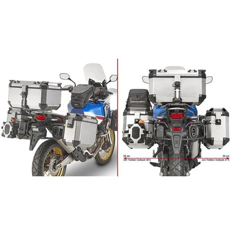 Support Valises Lat Rales Moto Givi Monokey Cam Side Honda Crf L