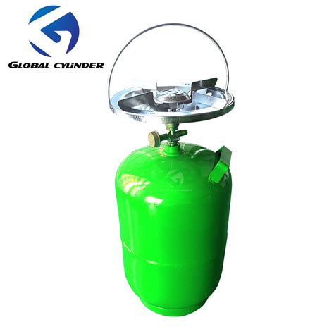 Global Cylinder 5kg Eastern Europe LPG Gas Cylinder With Burner China