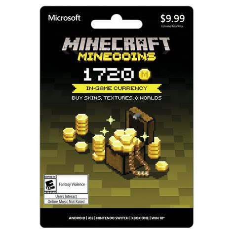 Minecraft Gift Cards