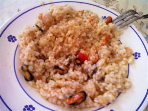 Risotto Alla Marinara Pomodori Verdi Fritti