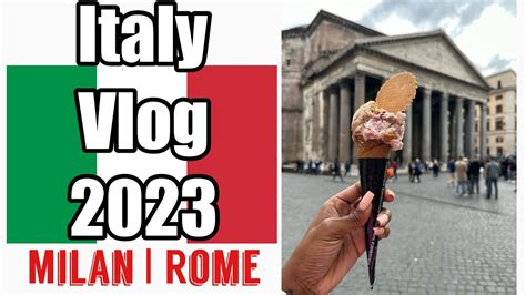 Italy Milan Rome Travel Vlog Trevi Fountain Vatican