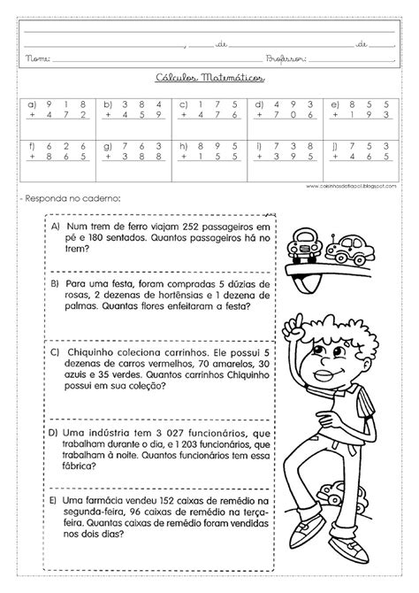 Plano De Aula Adi O E Subtra O Ano Ensino Hot Sex Picture