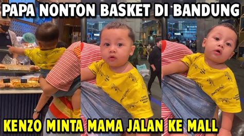 Kenzo Udah Tau Jajan Jalan Ke Mall Nunjuk Minta Di Beliin Roti Youtube