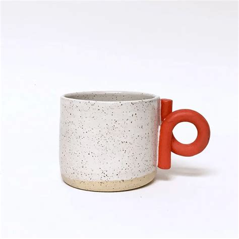 Handmade Ceramic Squiggle Mug By Milo Made Ceramics Nave Shop Clay