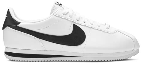 Giày Nike Cortez Basic Leather White Black 819719 100 Authentic Shoes