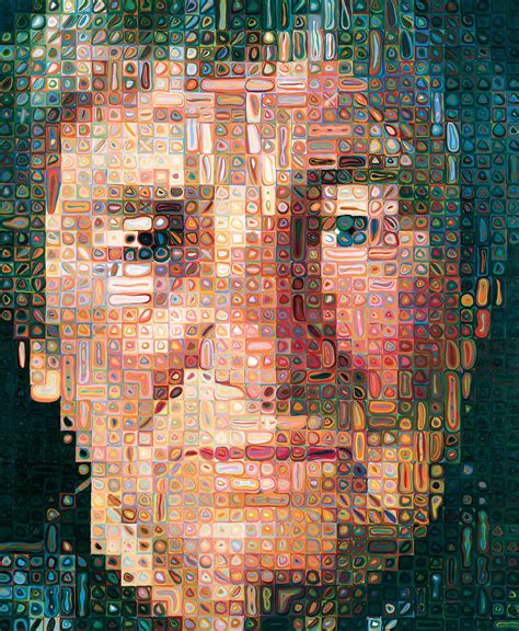 Chuck Close Portrait