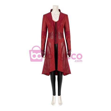 Endgame Scarlet Witch Cosplay Costumes Wanda Maximoff Cosplay Outfits