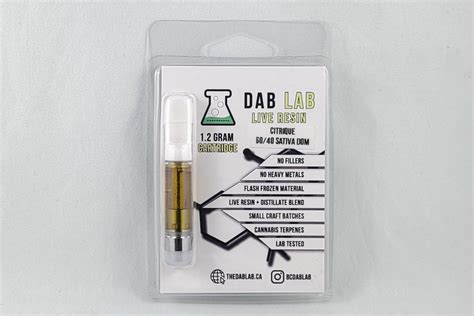 Live Resin Cartridges The Dab Lab