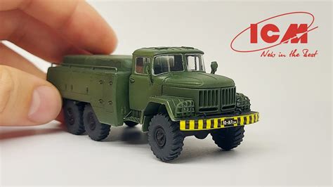 Zil Scale Model Full Build Icm Youtube