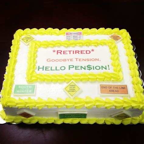 Retirement Cake Sayings Quotes. QuotesGram