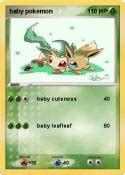 Pokémon baby pokemon - team work - My Pokemon Card