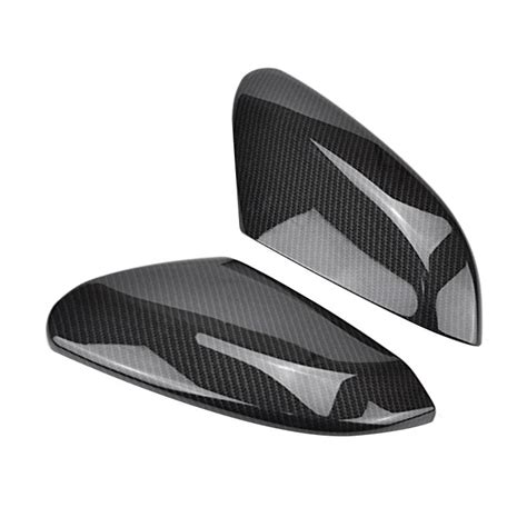 MUGEN Style Carbon Fiber Rear View Room Mirror Cover Honda Civic FD